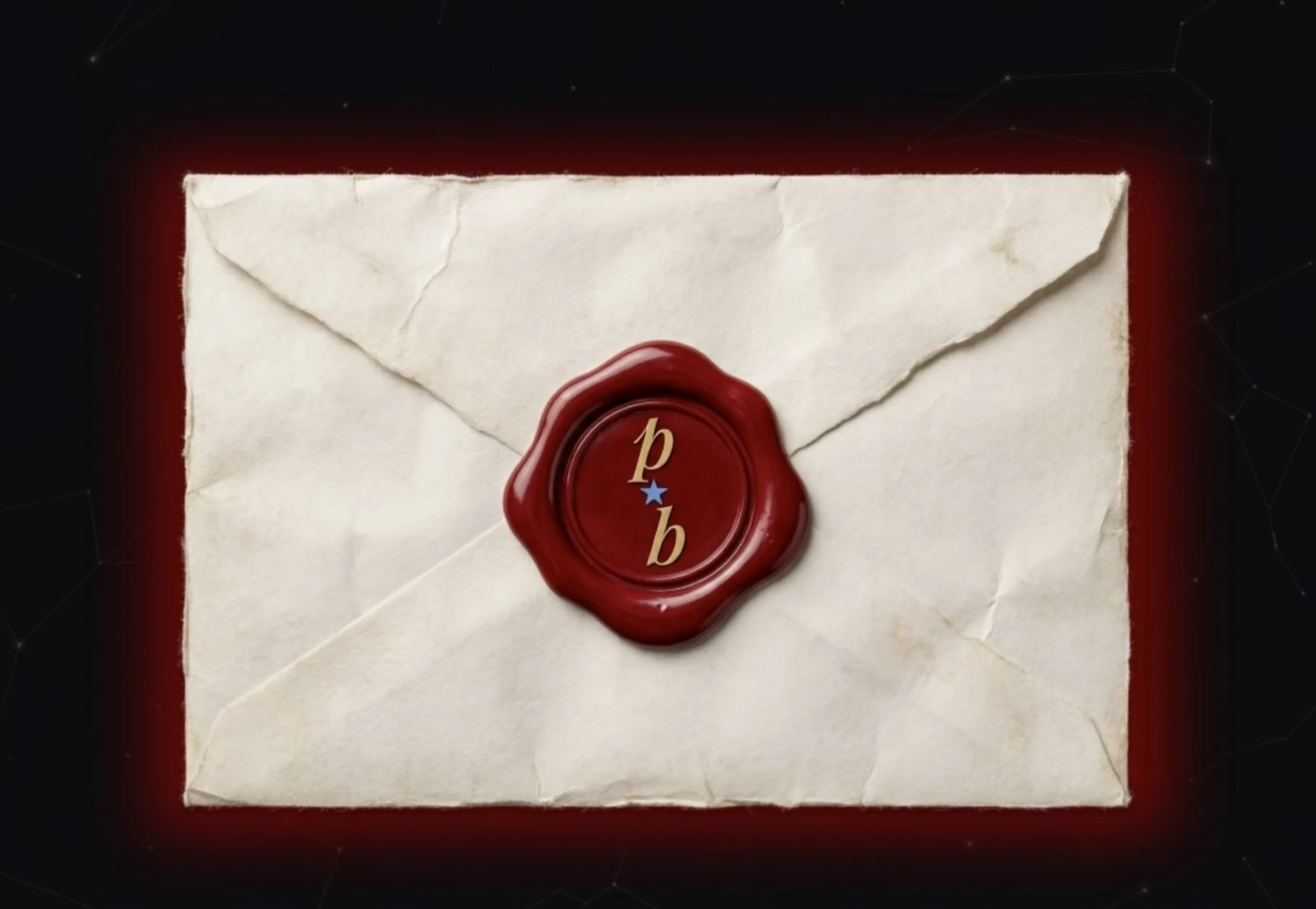 Lettre fermée Point Bonus — invitation à la stratégie de contenu et personal branding